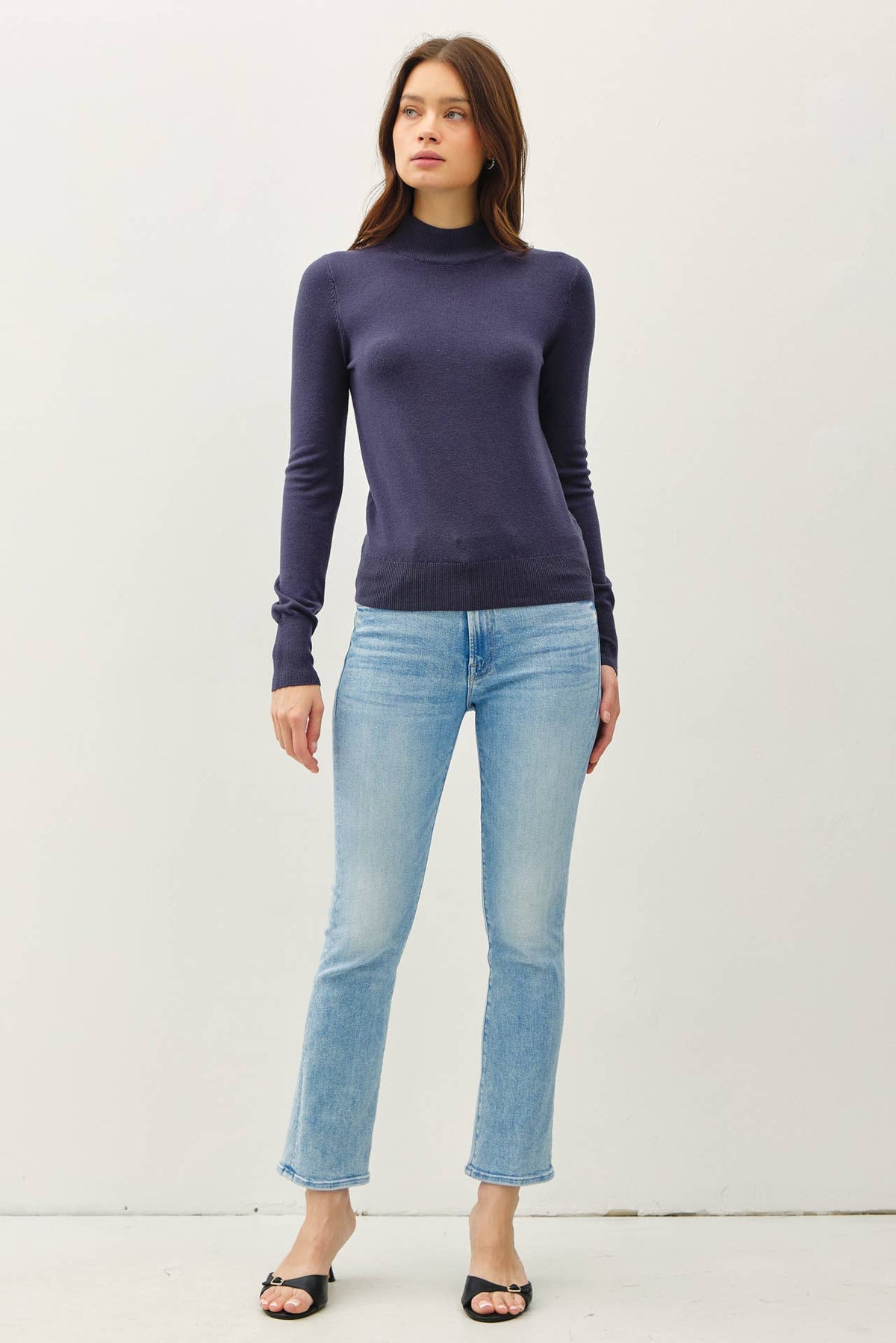 Mock Neck Sweater
