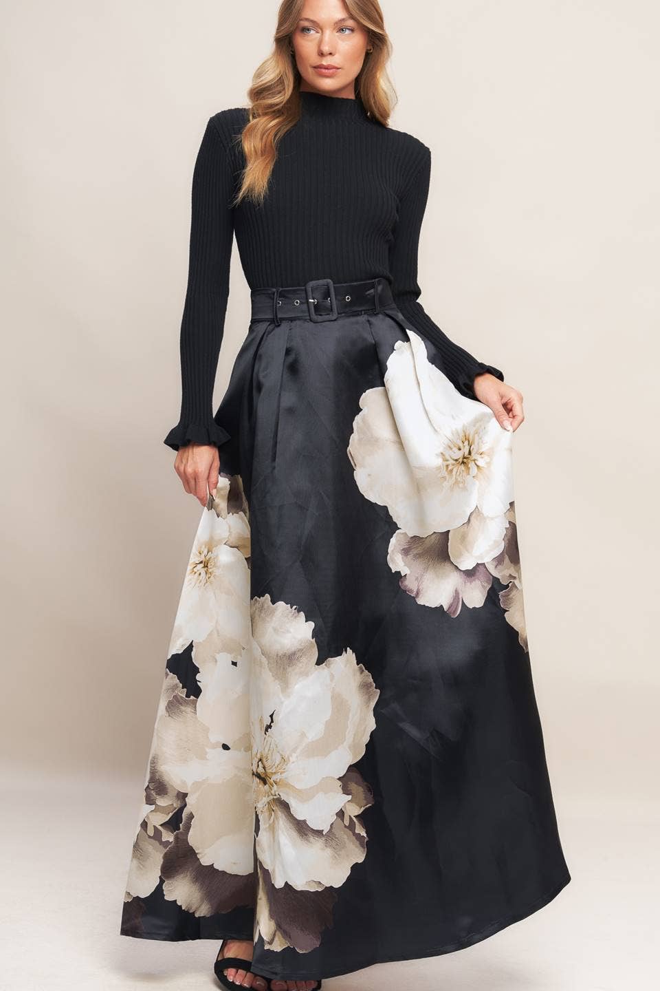 Floral Maxi Skirt