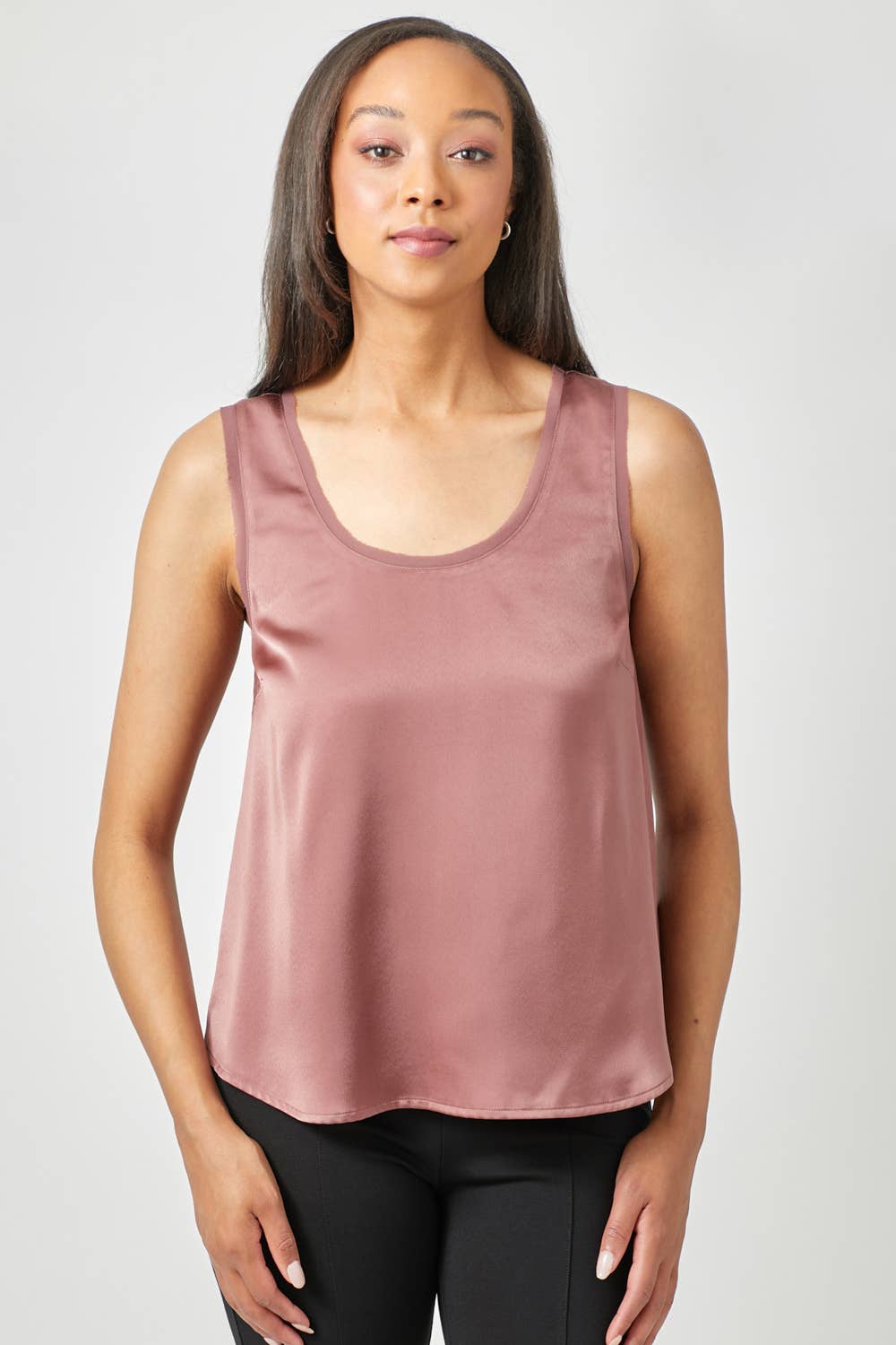 Satin Tank Top