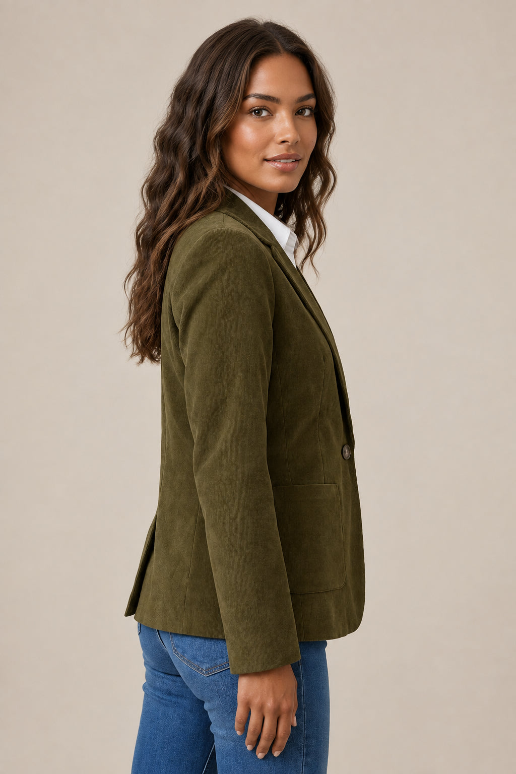 Corduroy Blazer