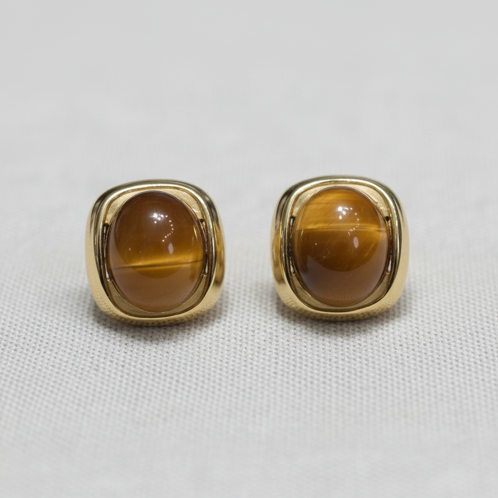 Tiger Eye Earrings
