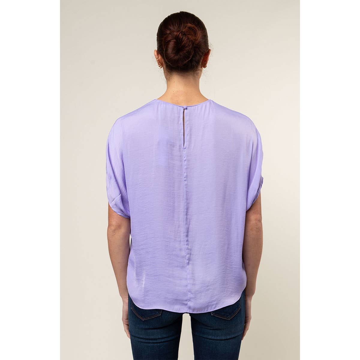 Dolman Short Sleeve Blouse