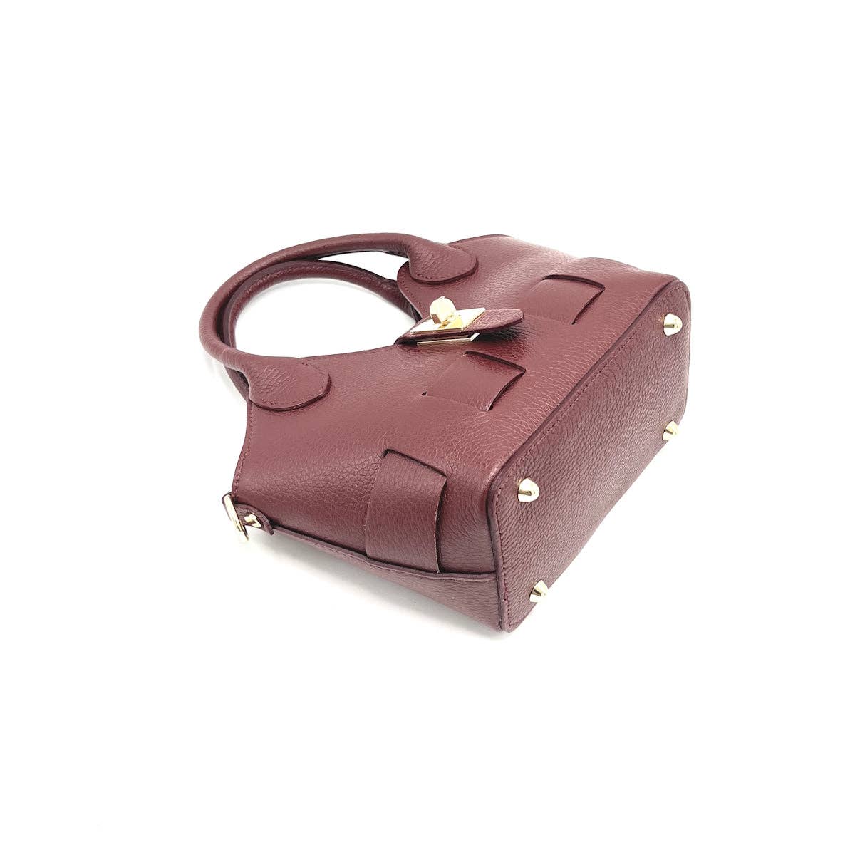 Genuine leather shoulder bag