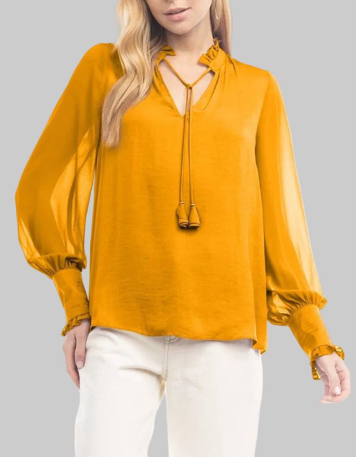 Tie Neck blouse
