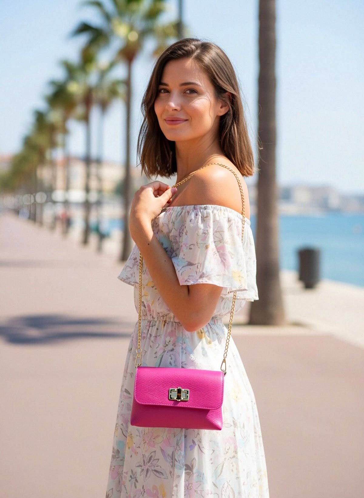 Summer Genuine Leather Mini Shoulder Bag