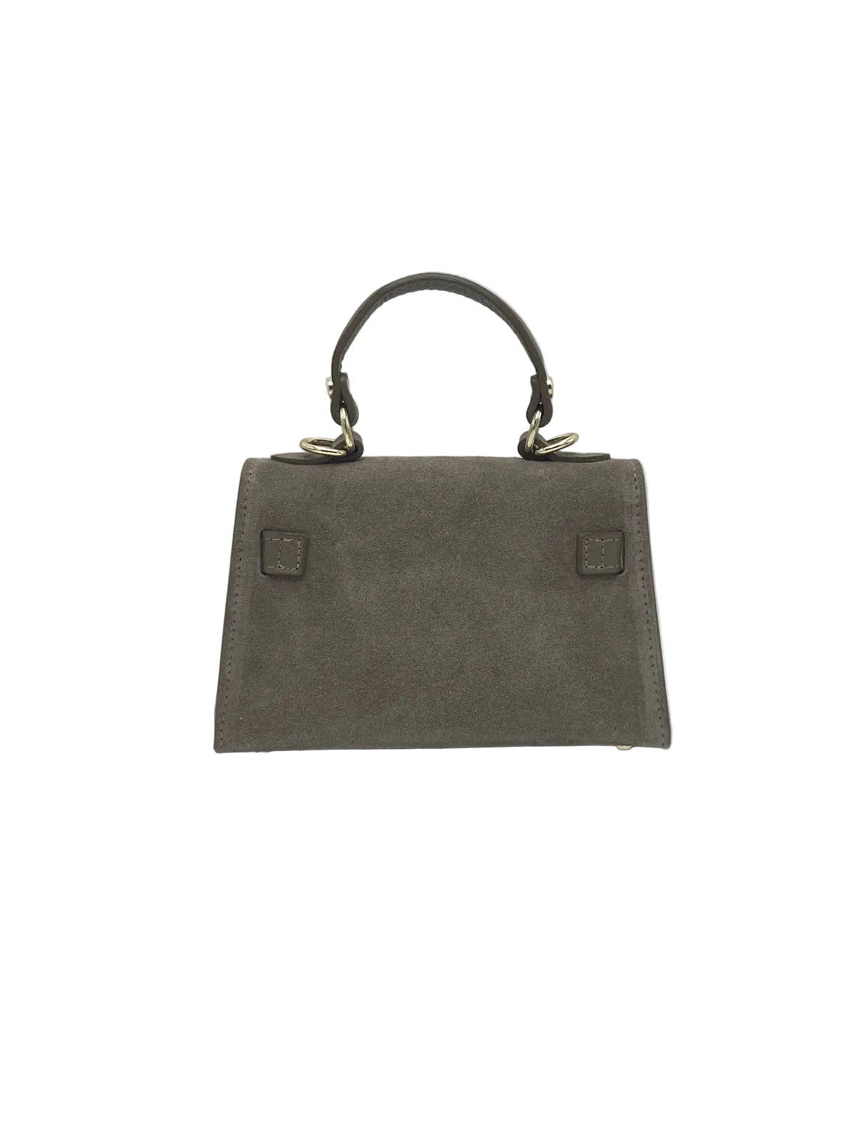 Suede/Leather Mini Bag