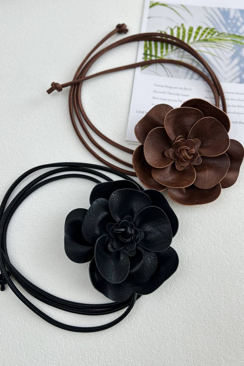 Flower Pendant Belt
