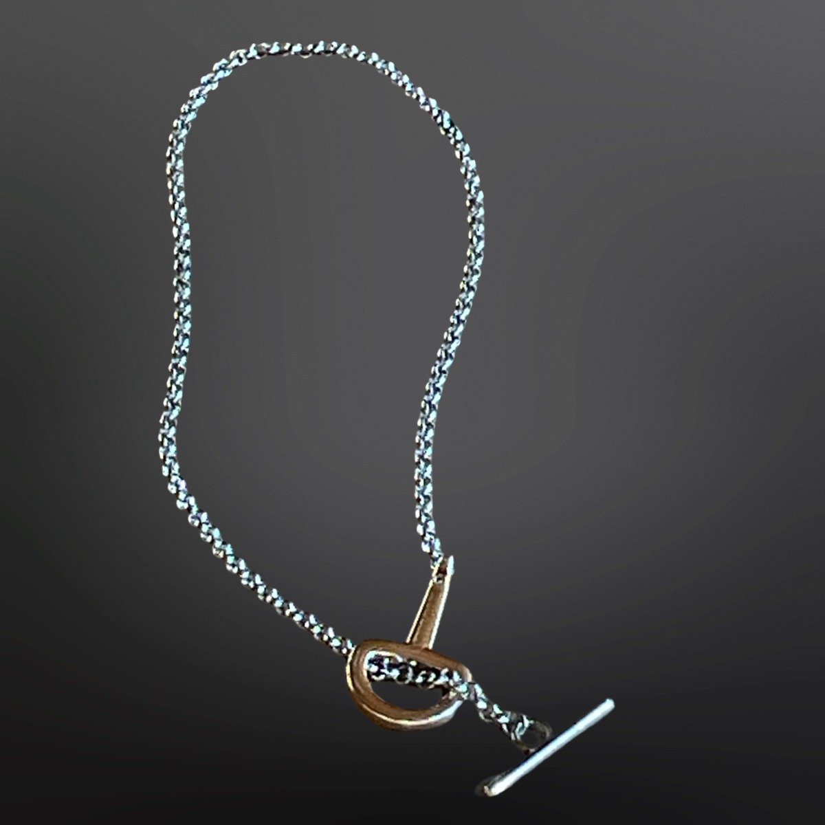 2 Tone Stainless Steel Necklace