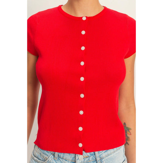 Short Sleeve Cardigan