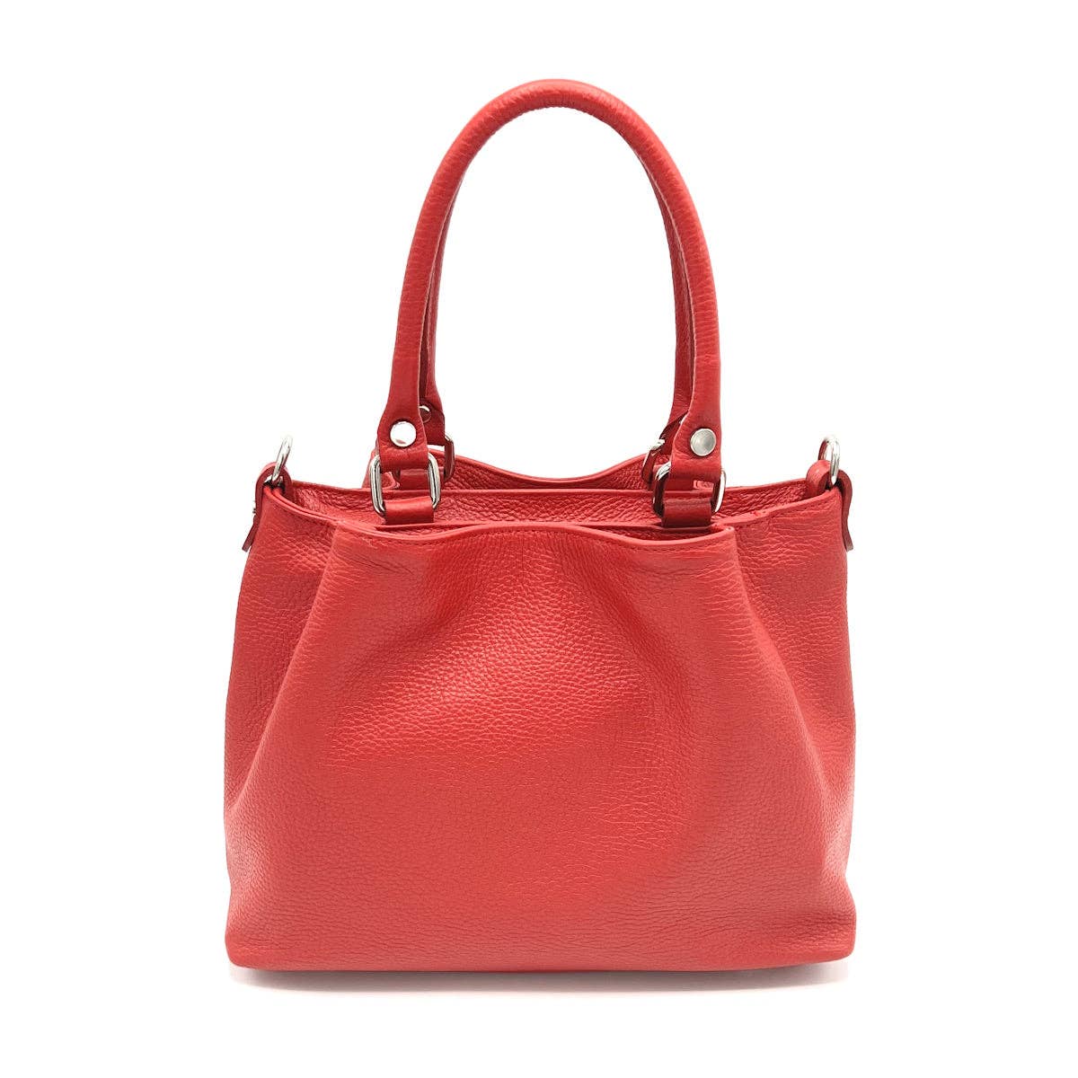 Genuine leather shoulder bag