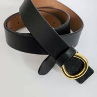 Minimalist Gold Horseshoe Belt