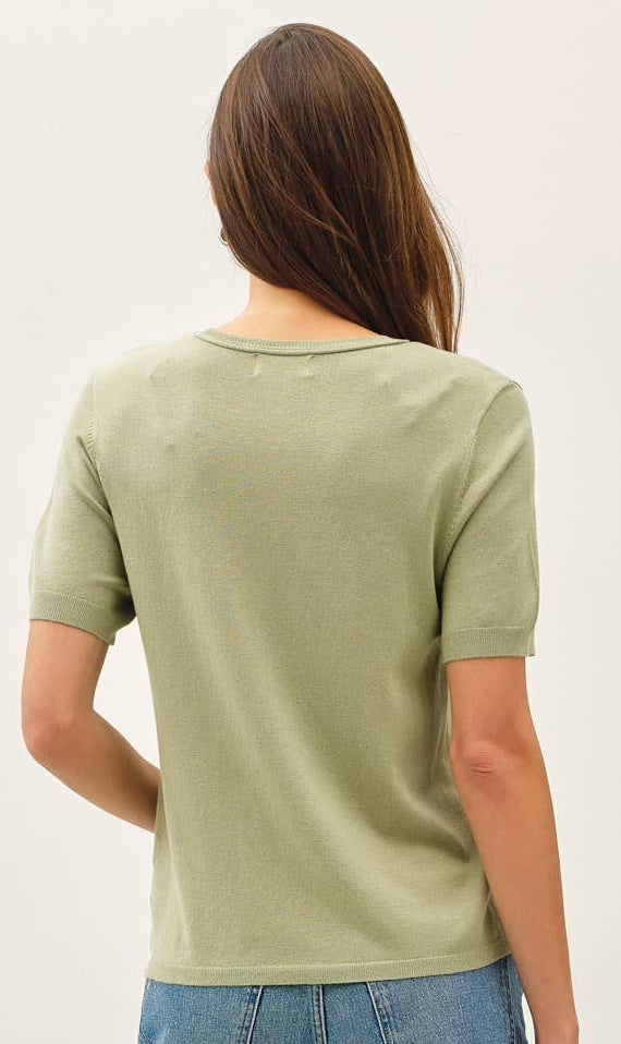 Loose Fit Sweater Top