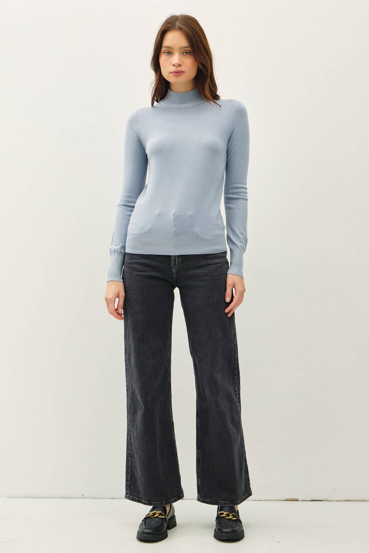 Mock Neck Sweater