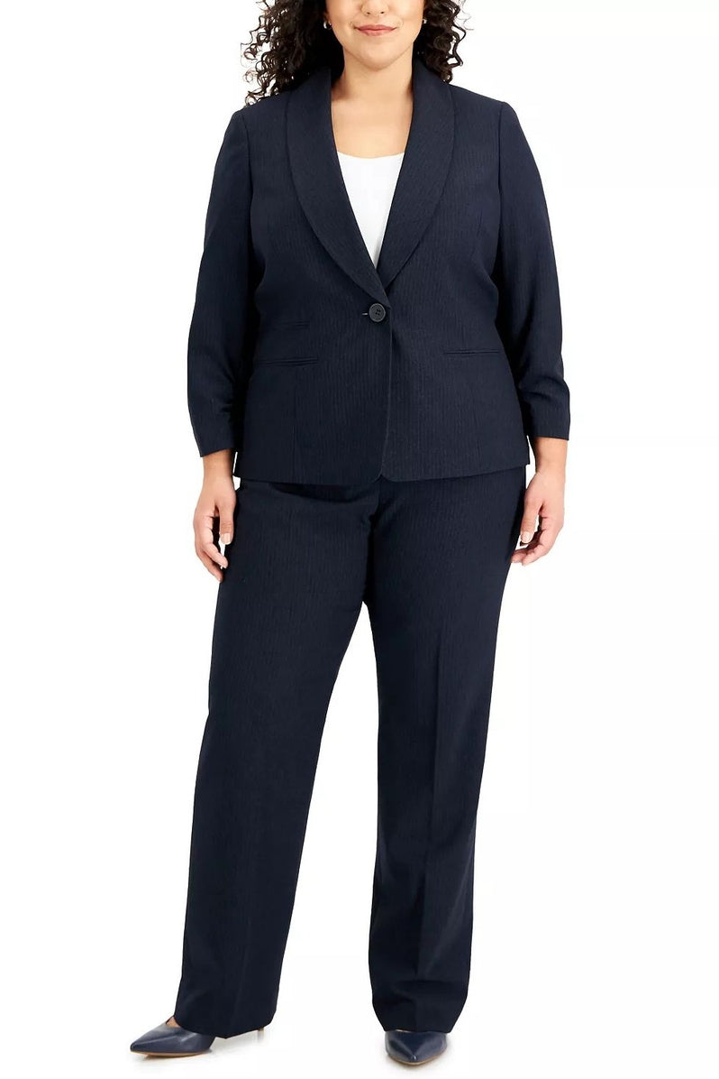 Plus Le Suit Shawl Lapel Collar Suit