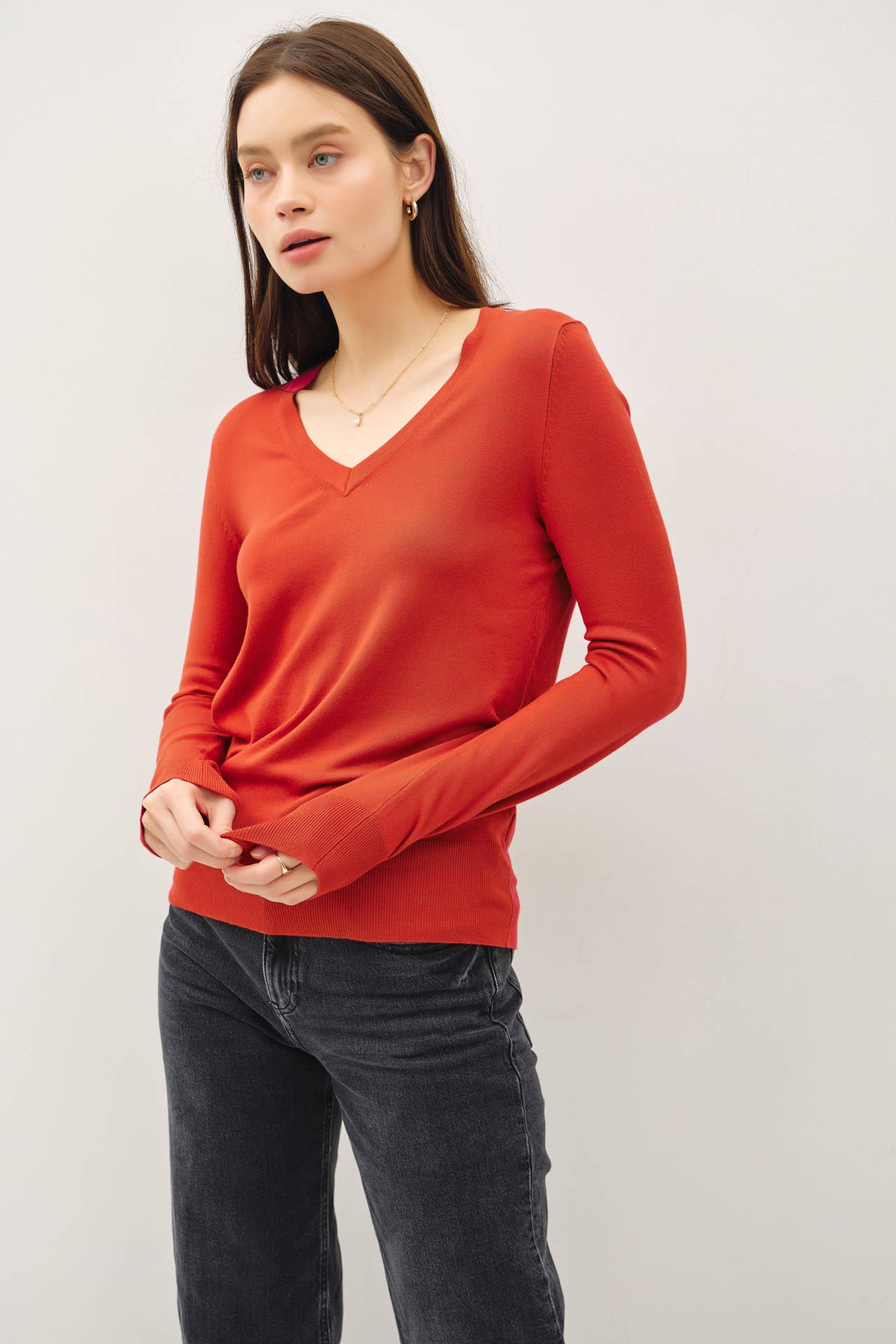 Classic V-Neck Sweater