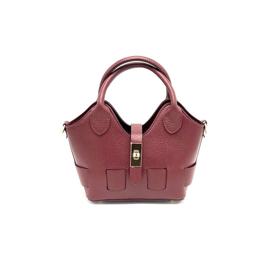 Genuine leather shoulder bag