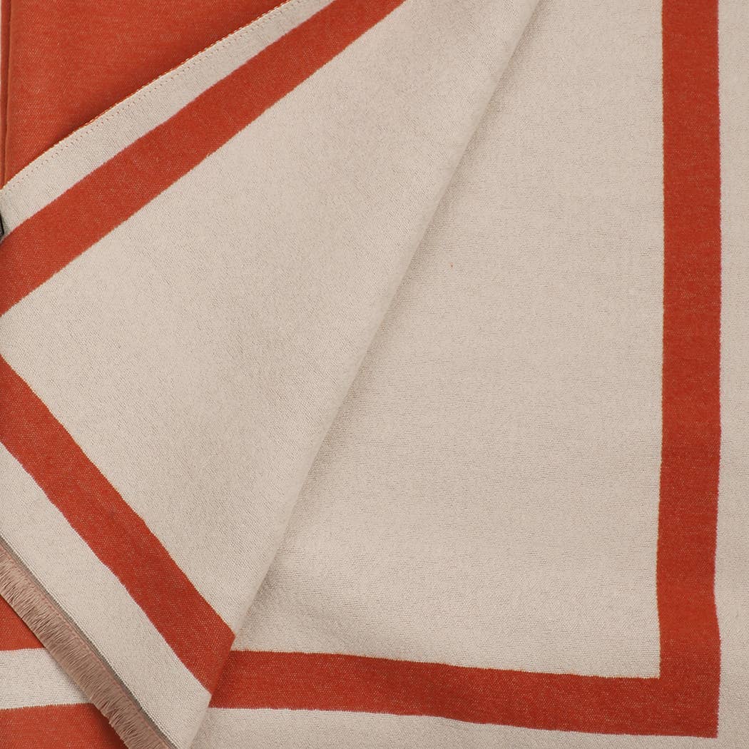 Reversible soft Shawl