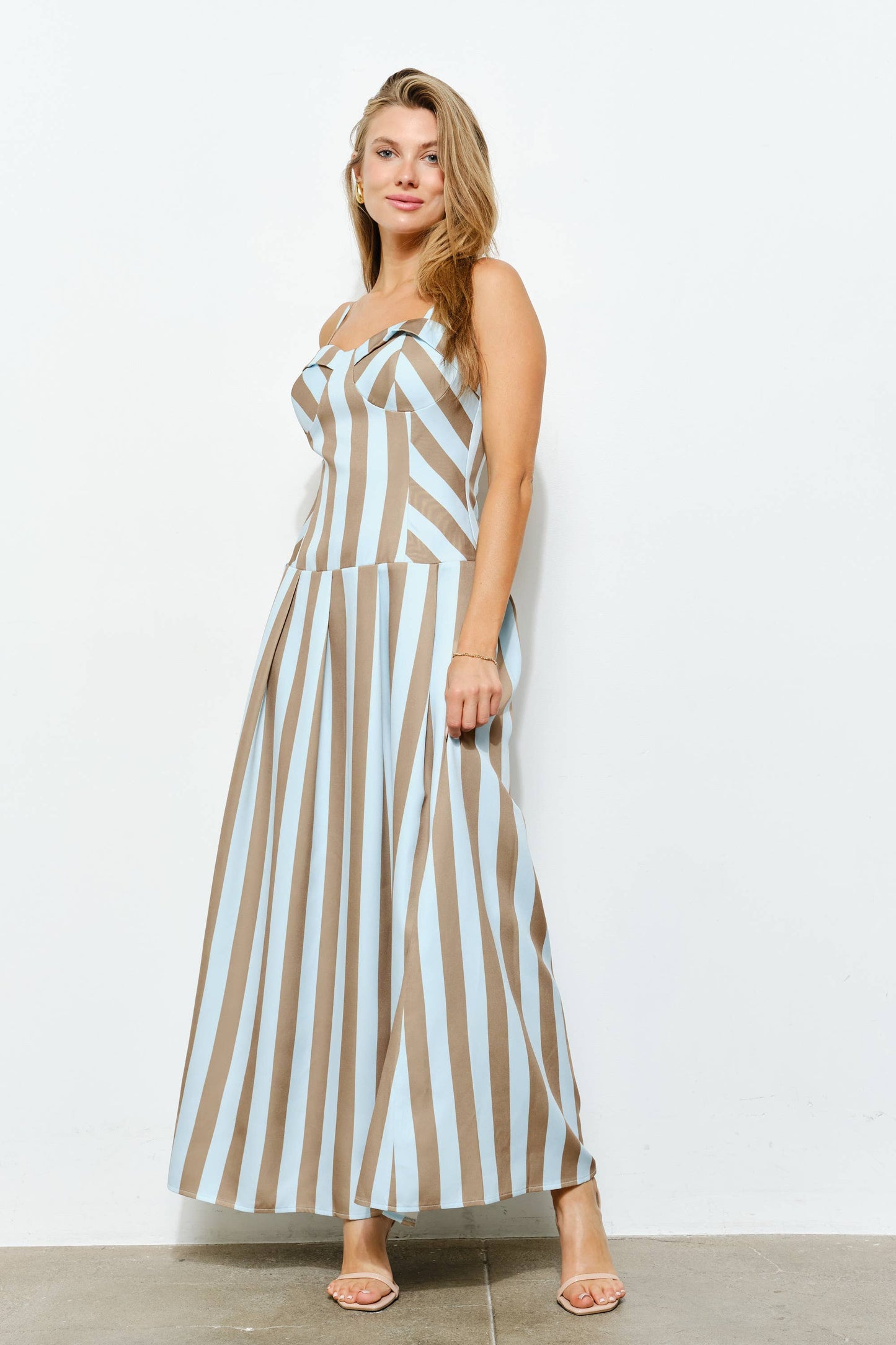 Striped Maxi Dress