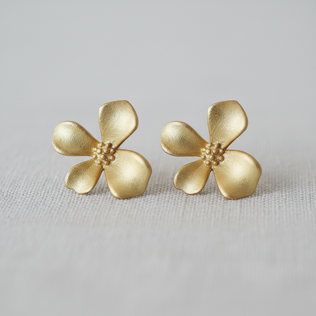 Flower Stud Earrings