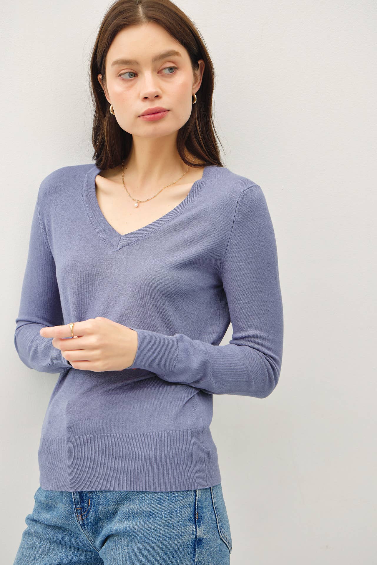 Classic V-Neck Sweater