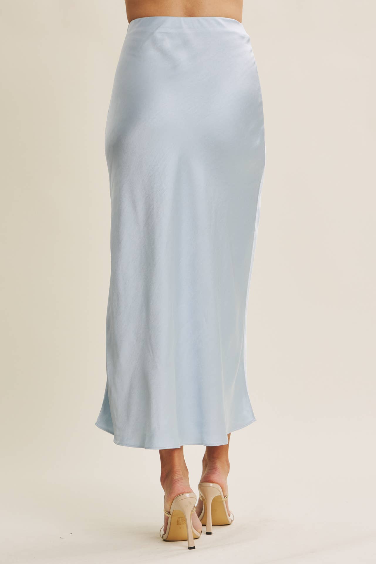 Satin Bias Maxi skirt