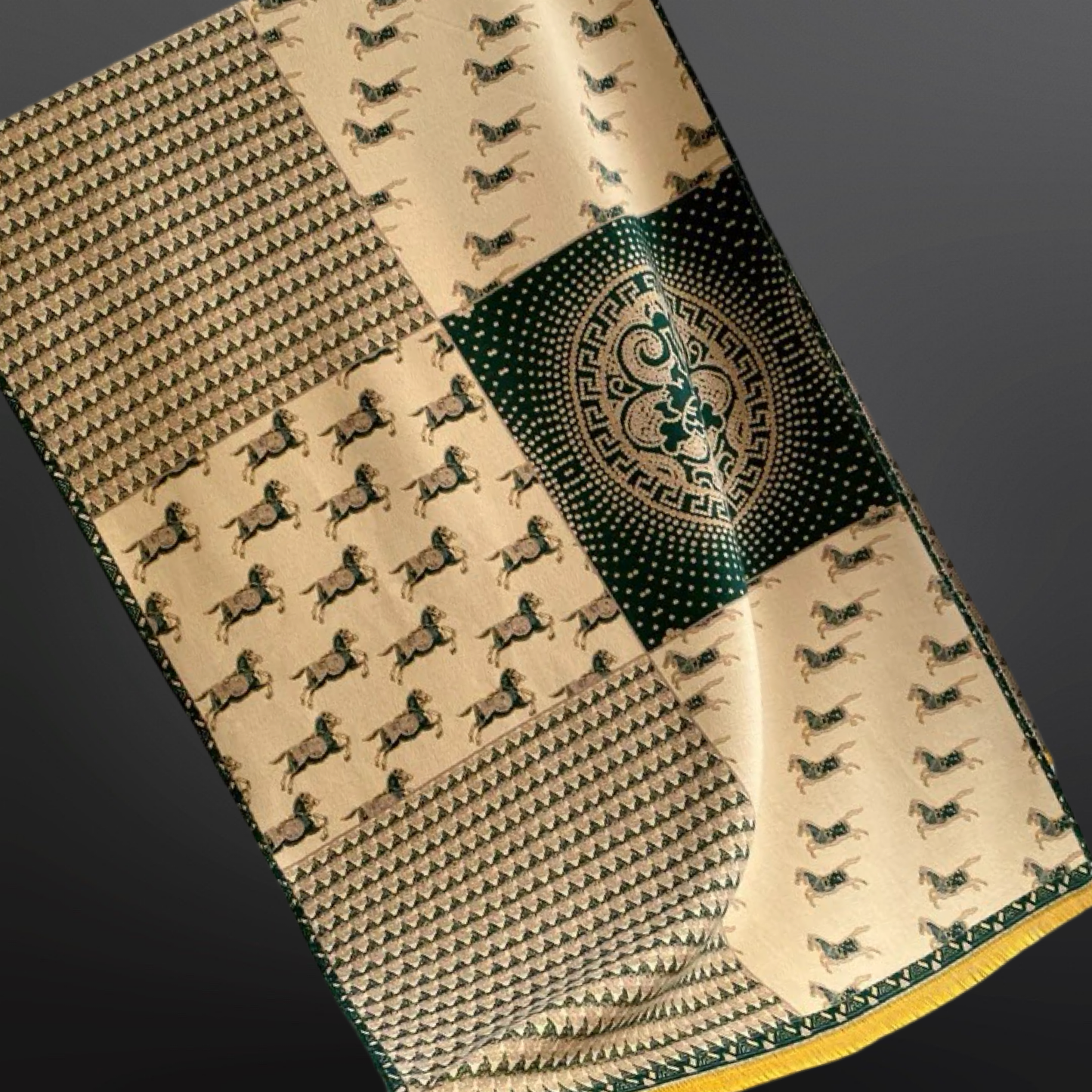 Equestrian Print Scarf