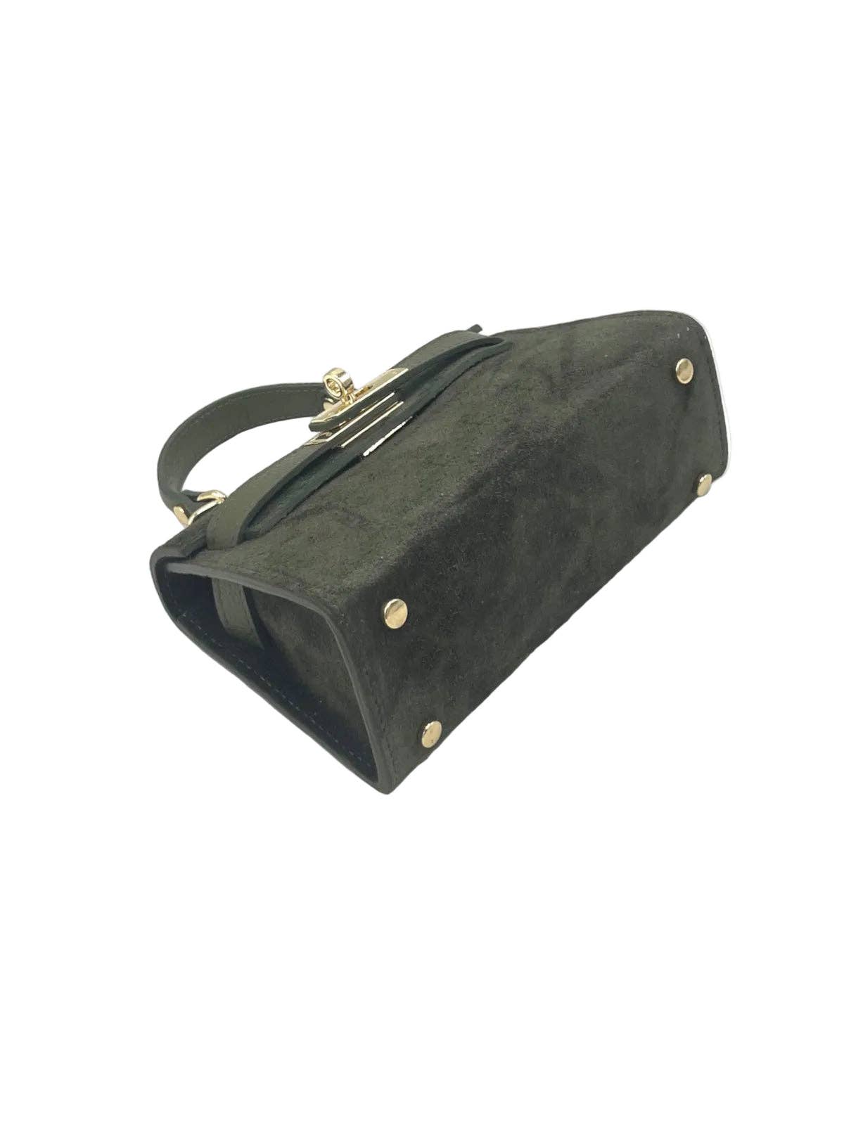 Suede/Leather Mini Bag