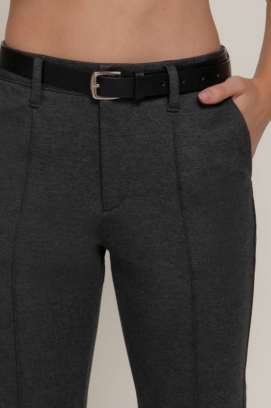 Straight Cut Ponte Pants
