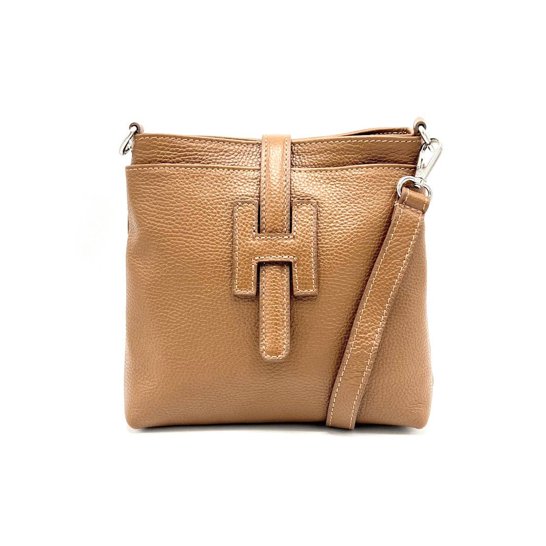 Genuine leather cross body