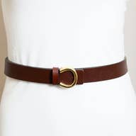 Minimalist Gold Horseshoe Belt