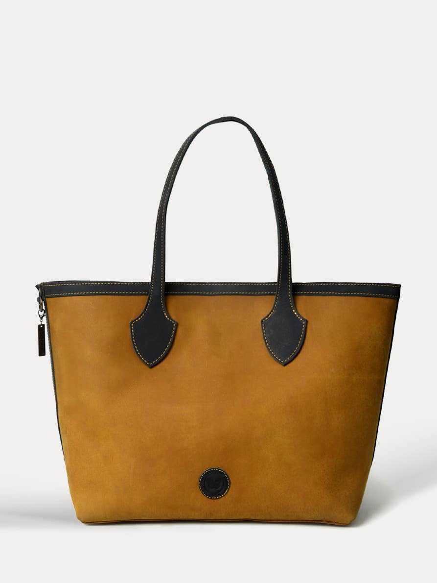 Tan Tote Bag