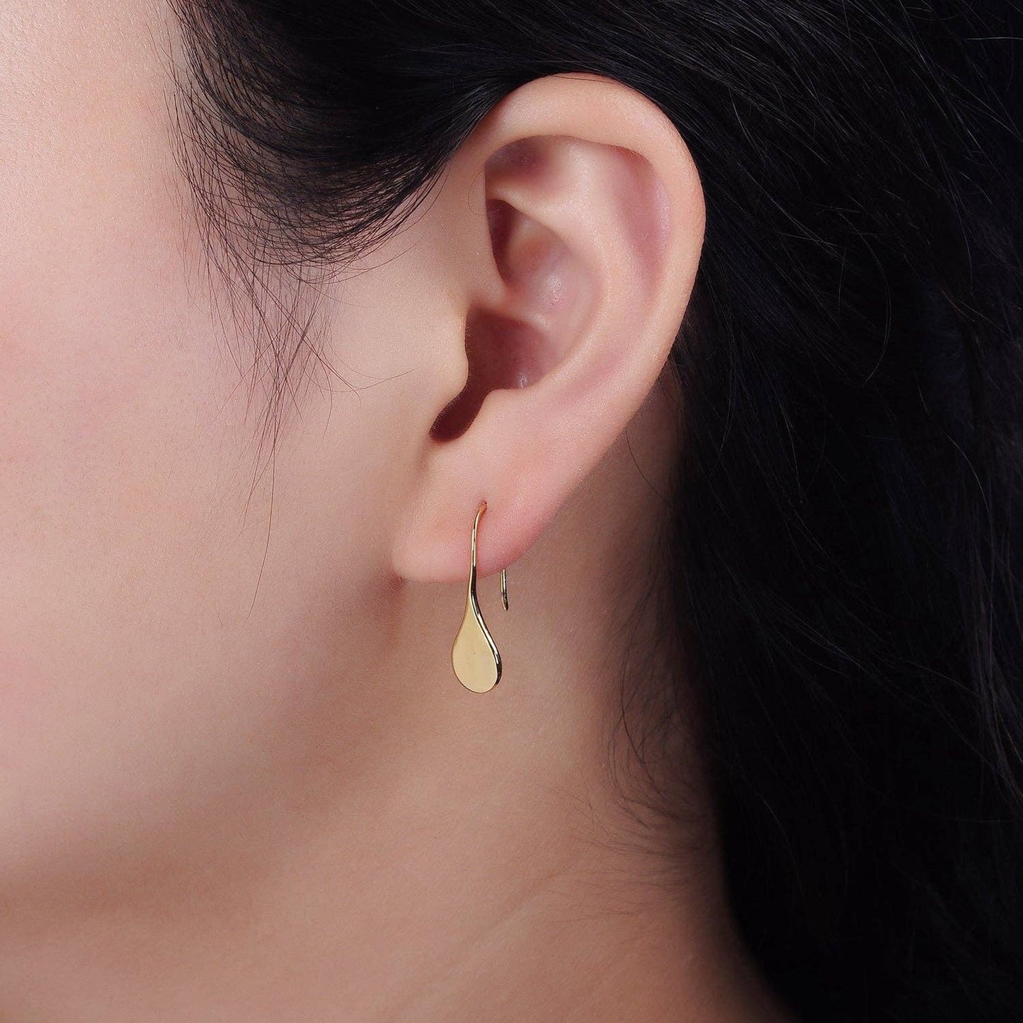 14K Gold Filled Teardrop Earrings