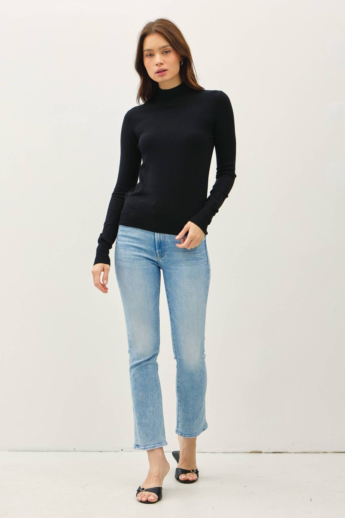 Mock Neck Sweater