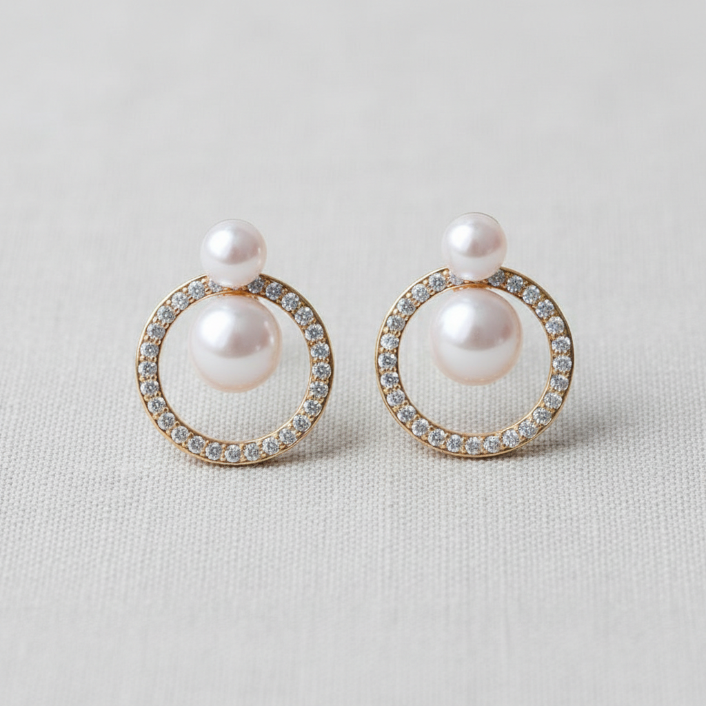 Pearl Freshwater Stud Earrings