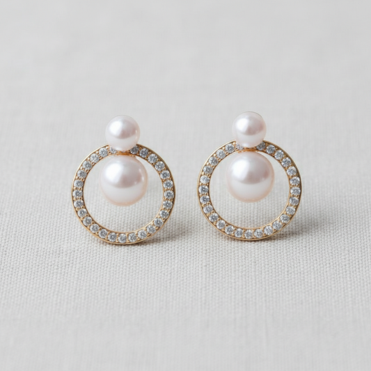 Pearl Freshwater Stud Earrings