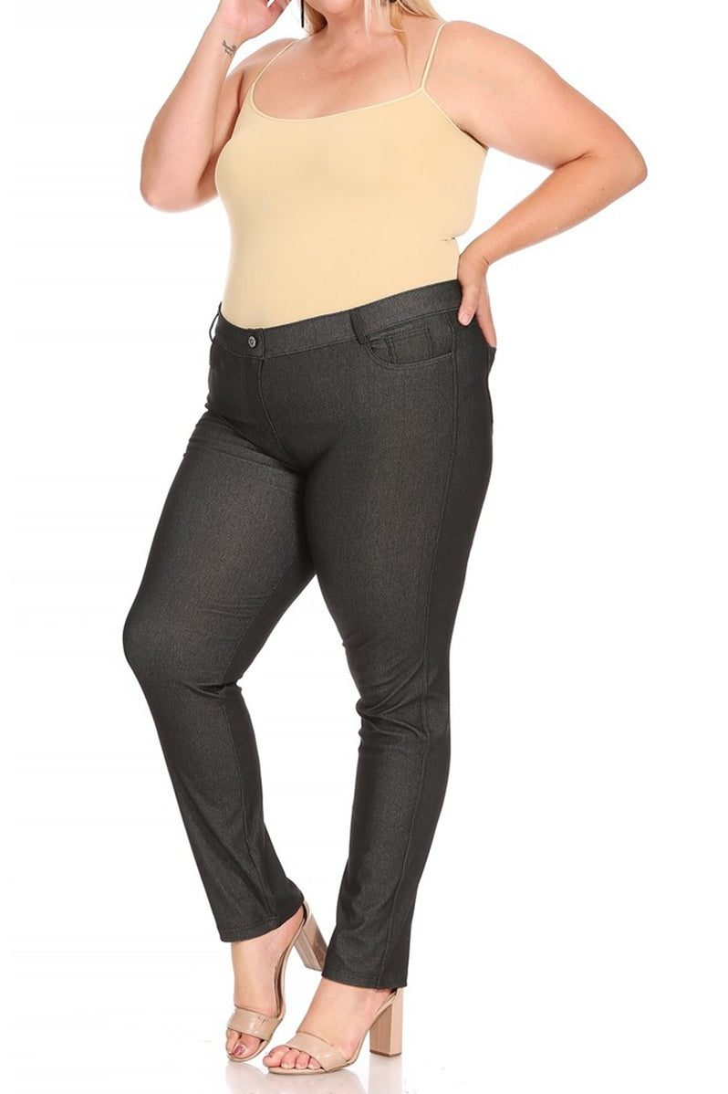 Plus Size Comfy Slim Jeggings