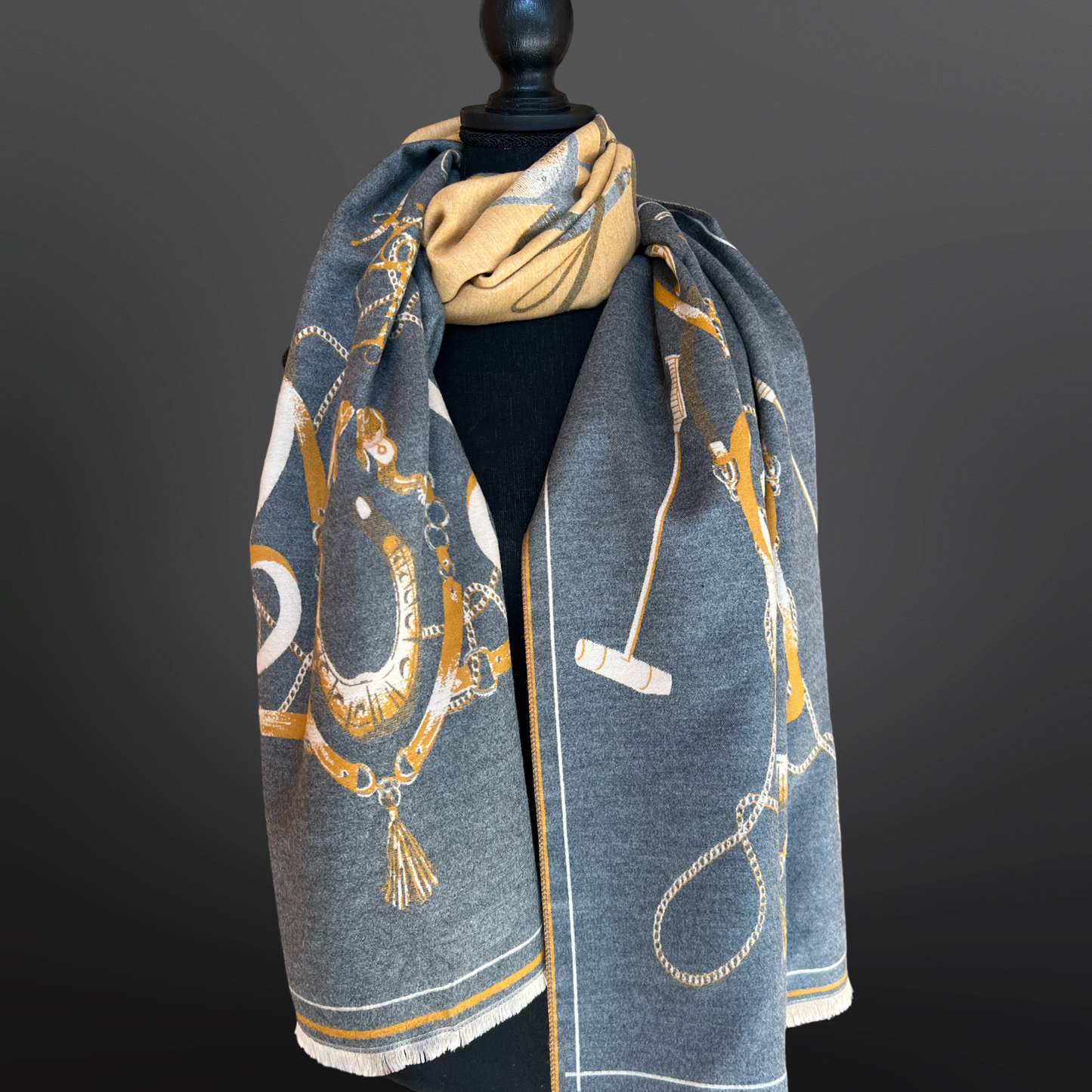 Polo Pony Winter Scarf