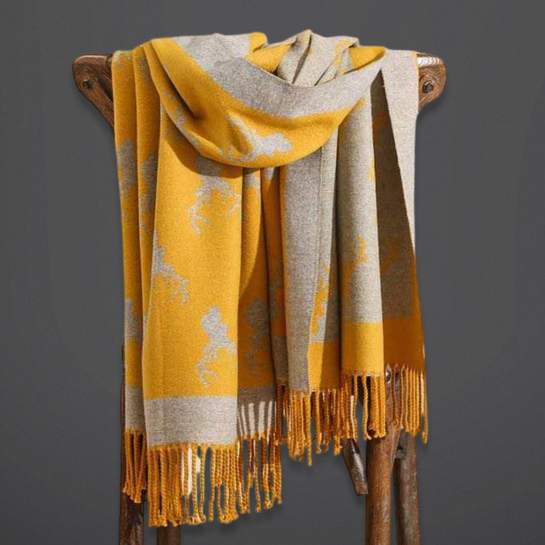 Stag Head Scarf