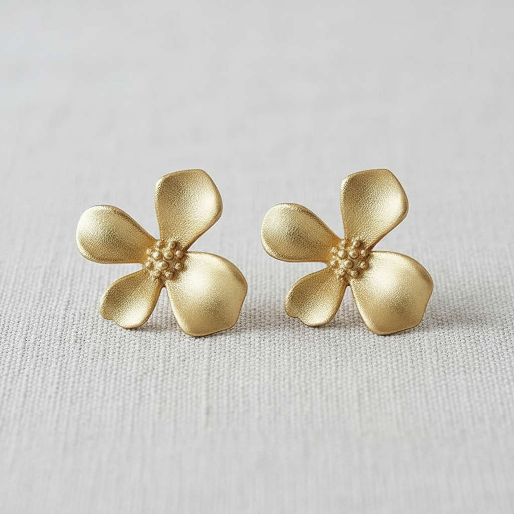 Flower Stud Earrings
