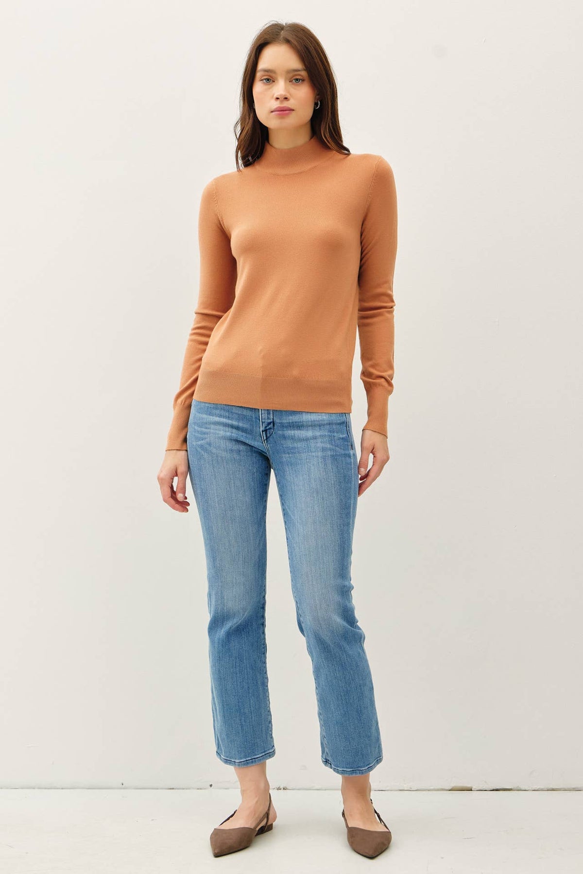 Mock Neck Sweater
