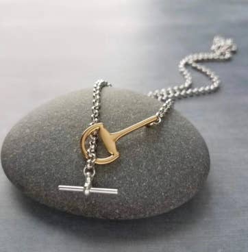 2 Tone Stainless Steel Necklace