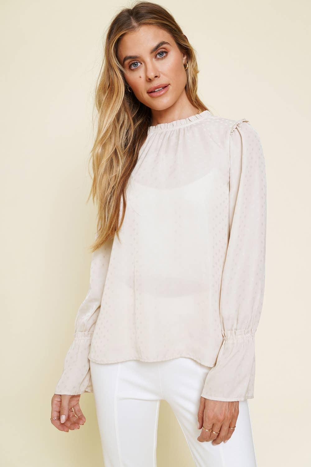 Ruffle Blouse