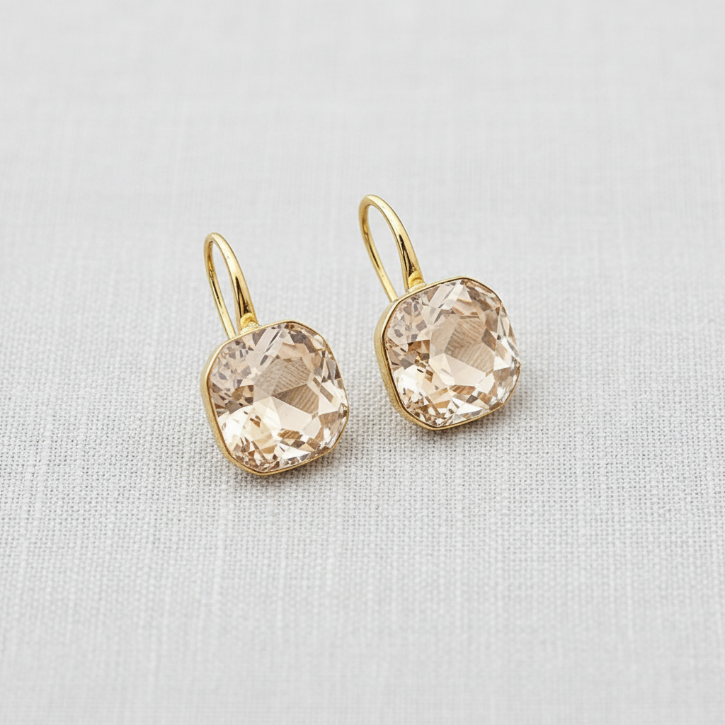 Crystal Stud Earrings