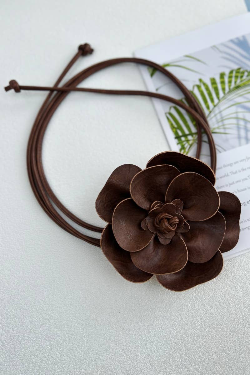 Flower Pendant Belt