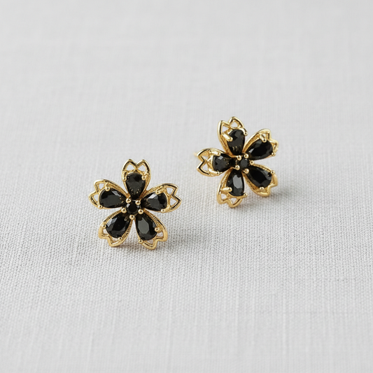 Floral Design Earrings