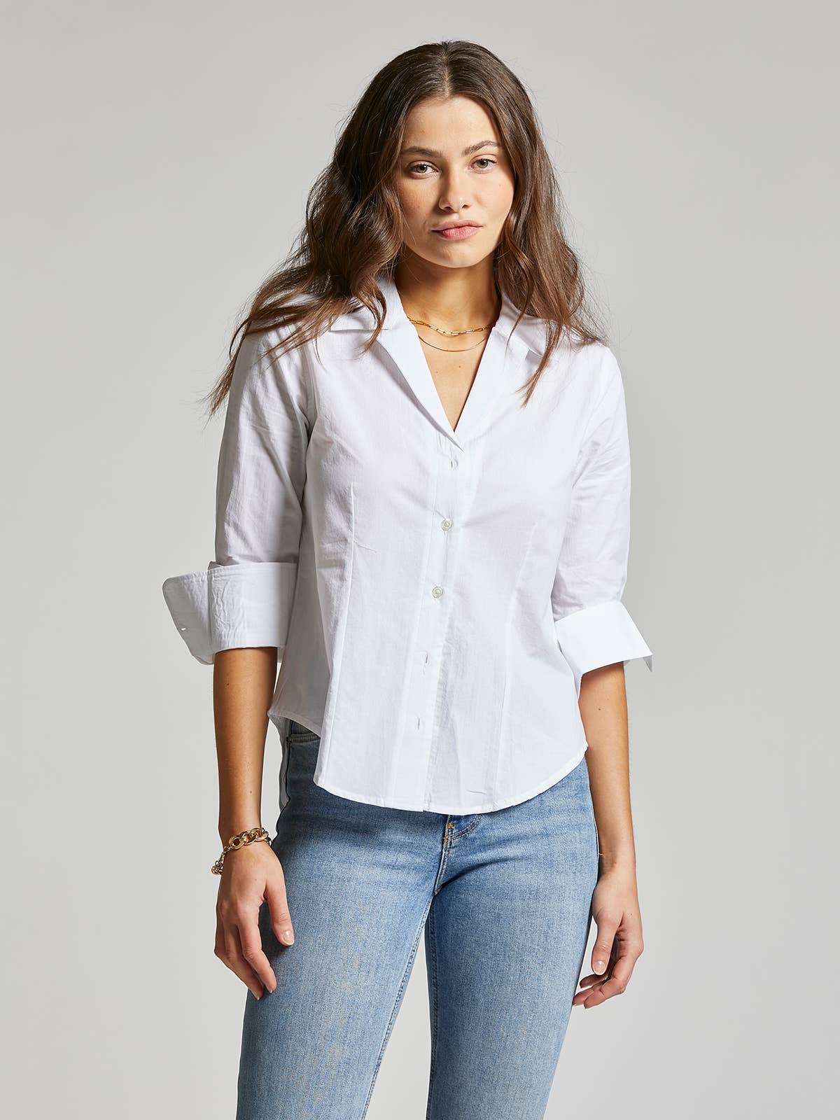 Cotton Button Up Shirt