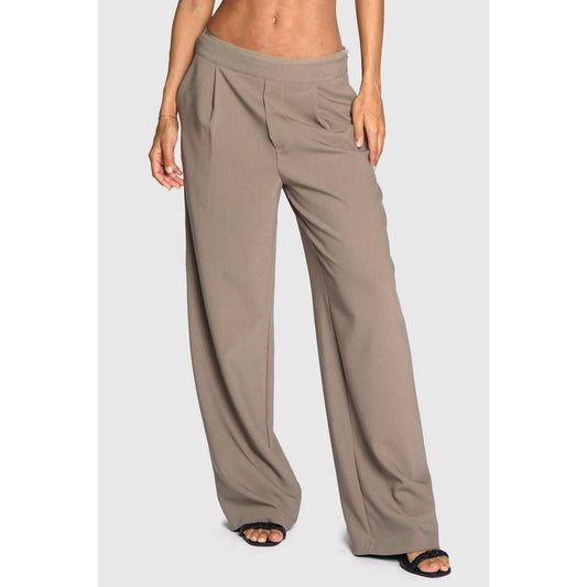 Chiffon Edge Trousers