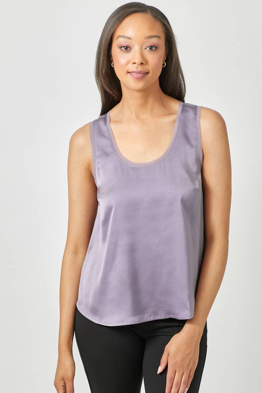 Satin Tank Top