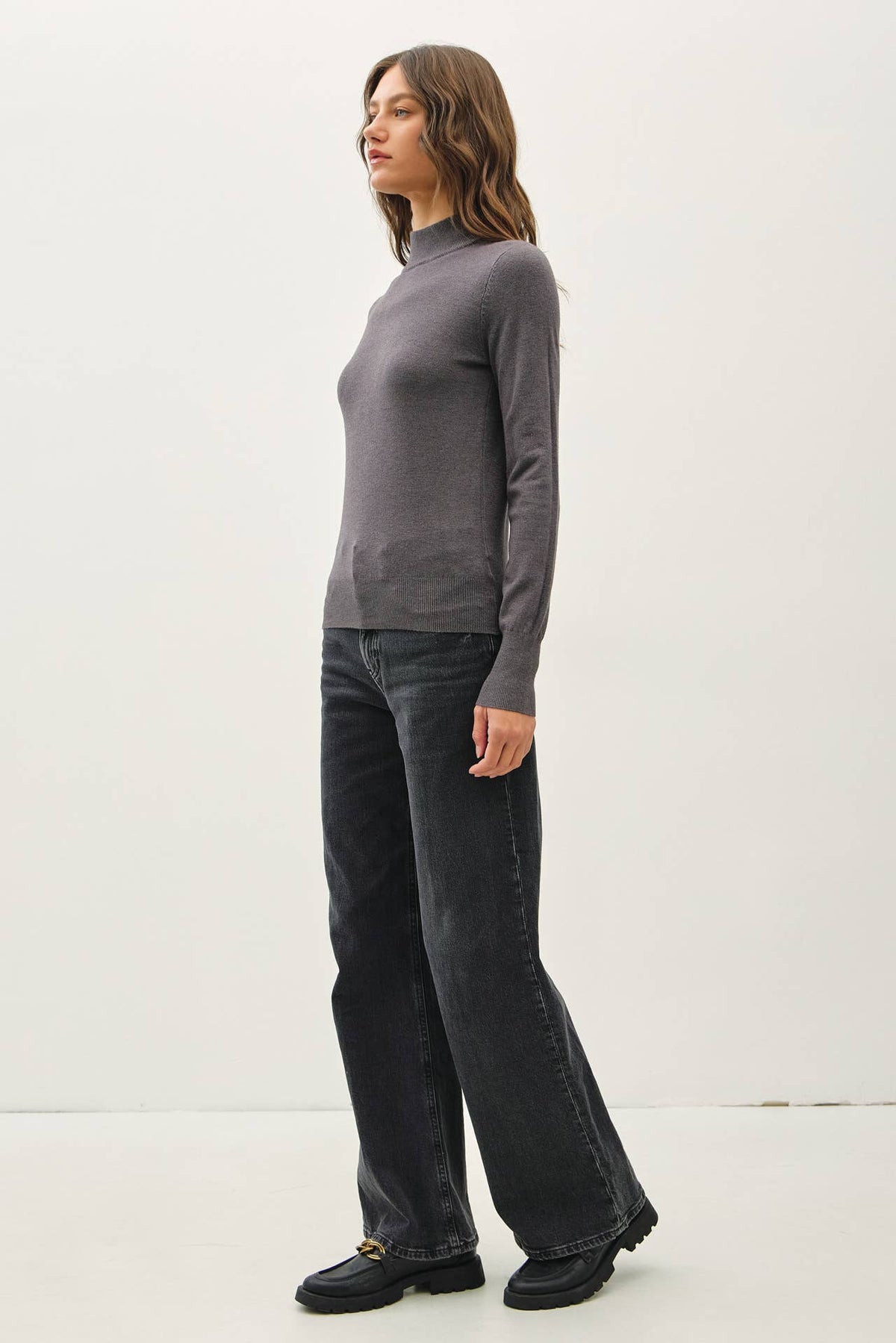 Mock Neck Sweater