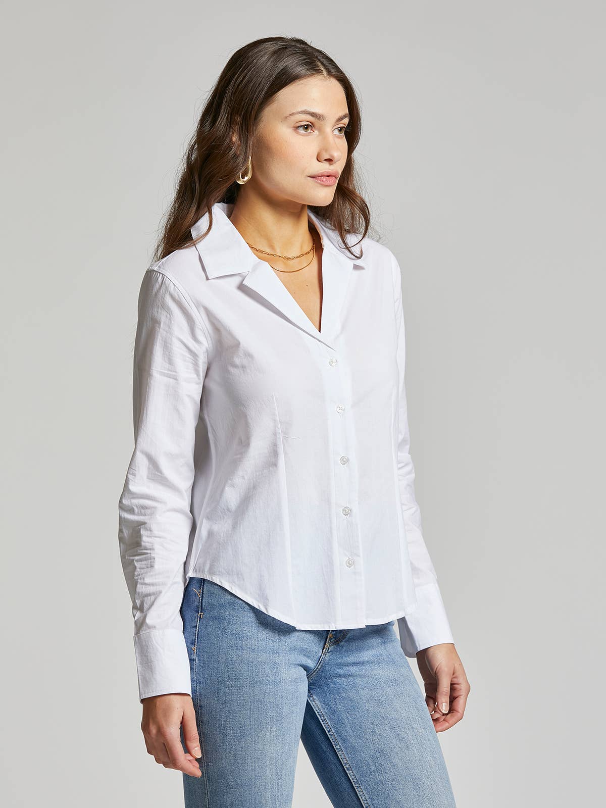 Cotton Button Up Shirt